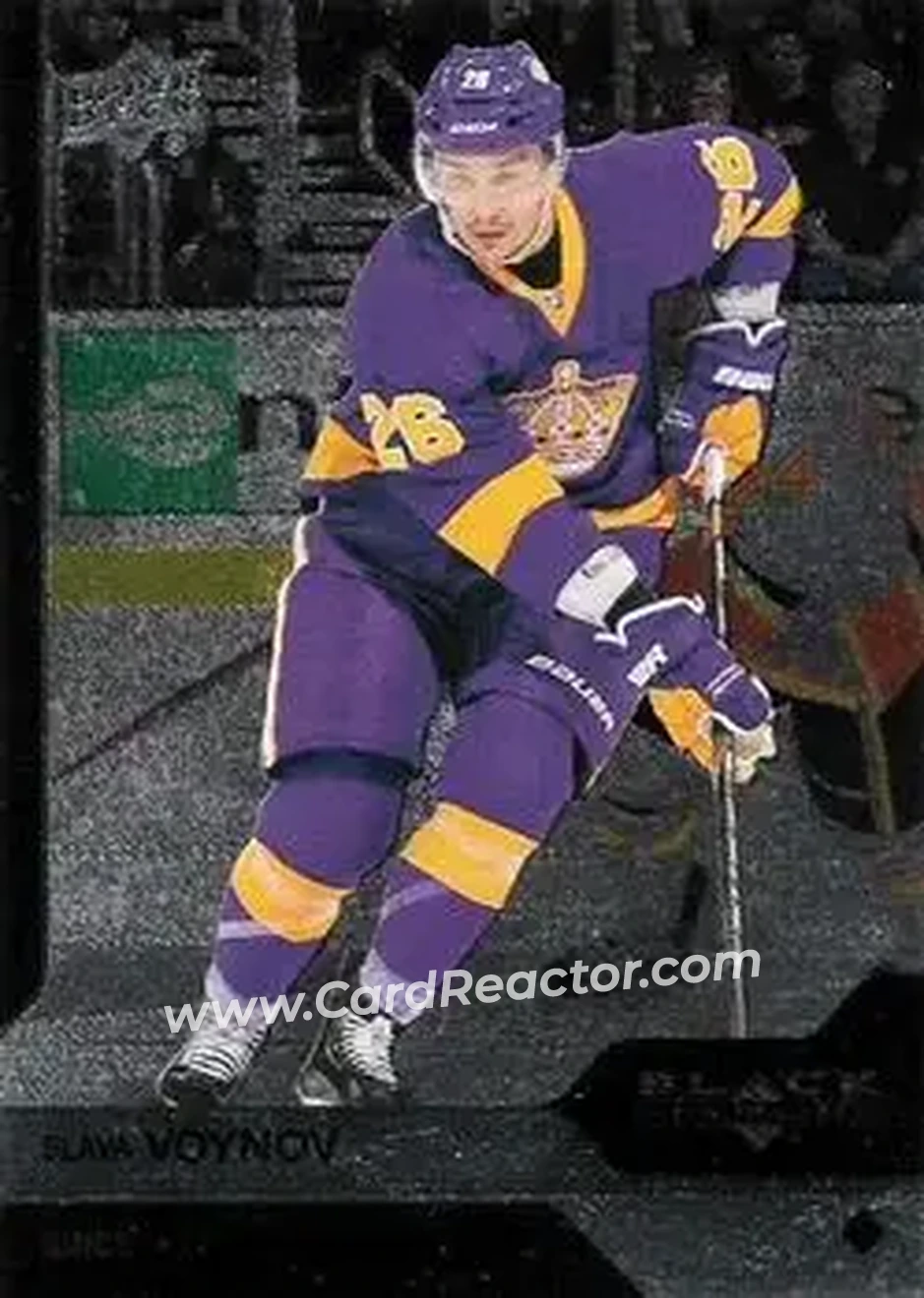 2013-14 Upper Deck Black Diamond #10 - Slava Voynov - Los Angeles Kings - Front