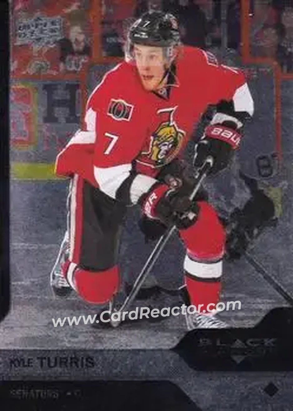 2013-14 Upper Deck Black Diamond #21 - Kyle Turris - Ottawa Senators - Front