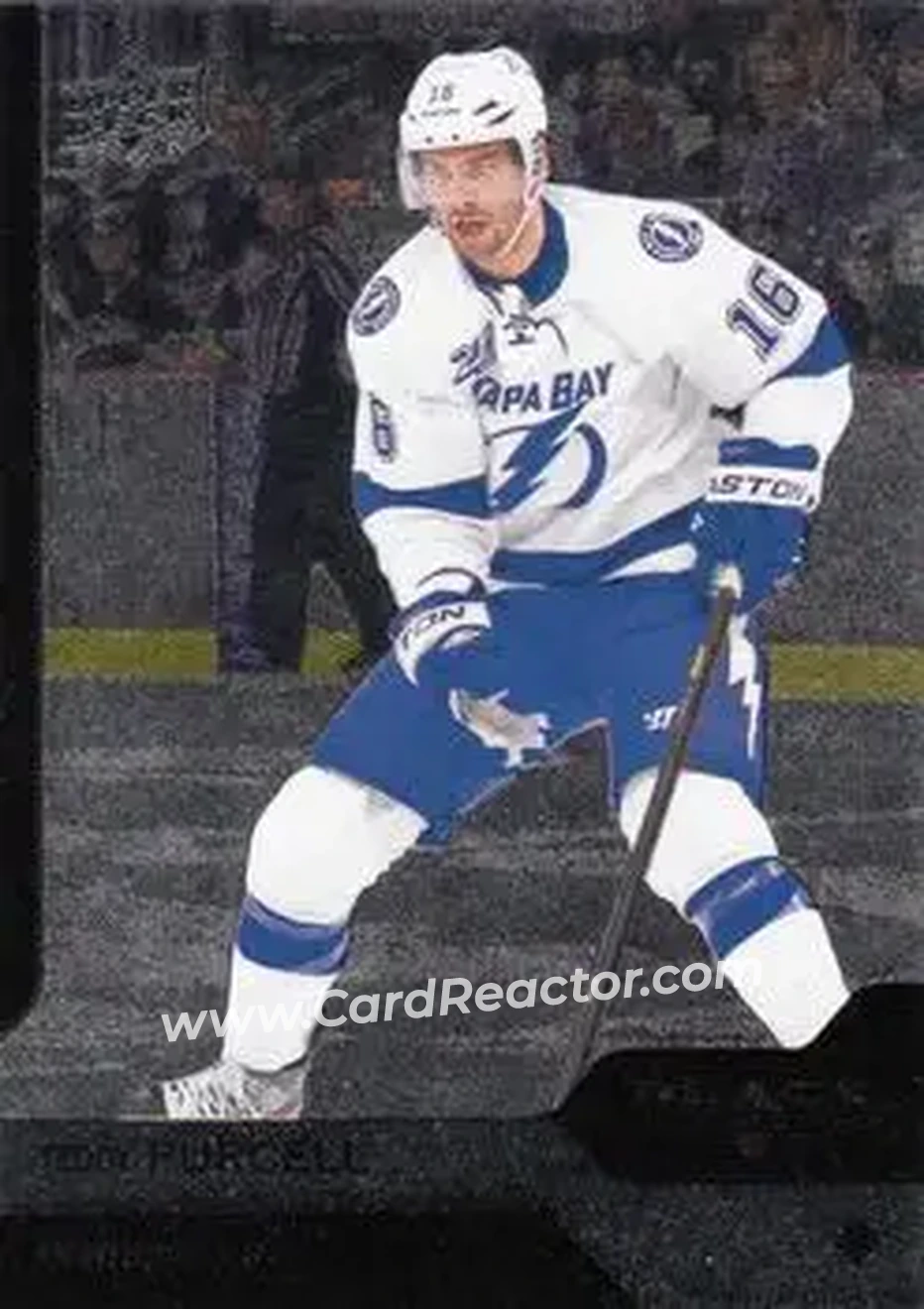 2013-14 Upper Deck Black Diamond #23 - Teddy Purcell - Tampa Bay Lightning - Front