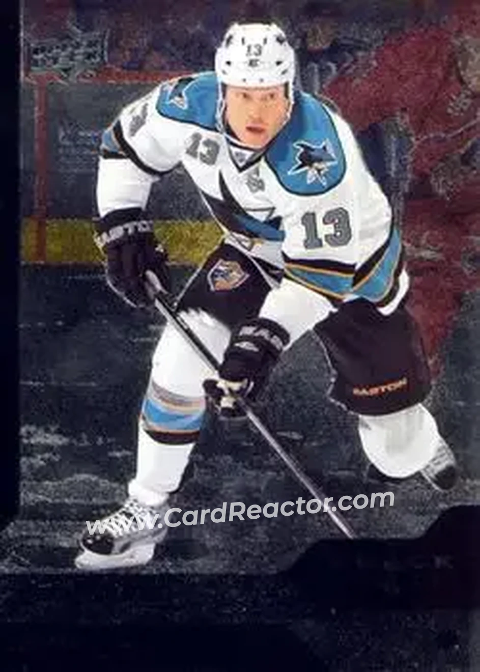 2013-14 Upper Deck Black Diamond #27 - Raffi Torres - San Jose Sharks - Front