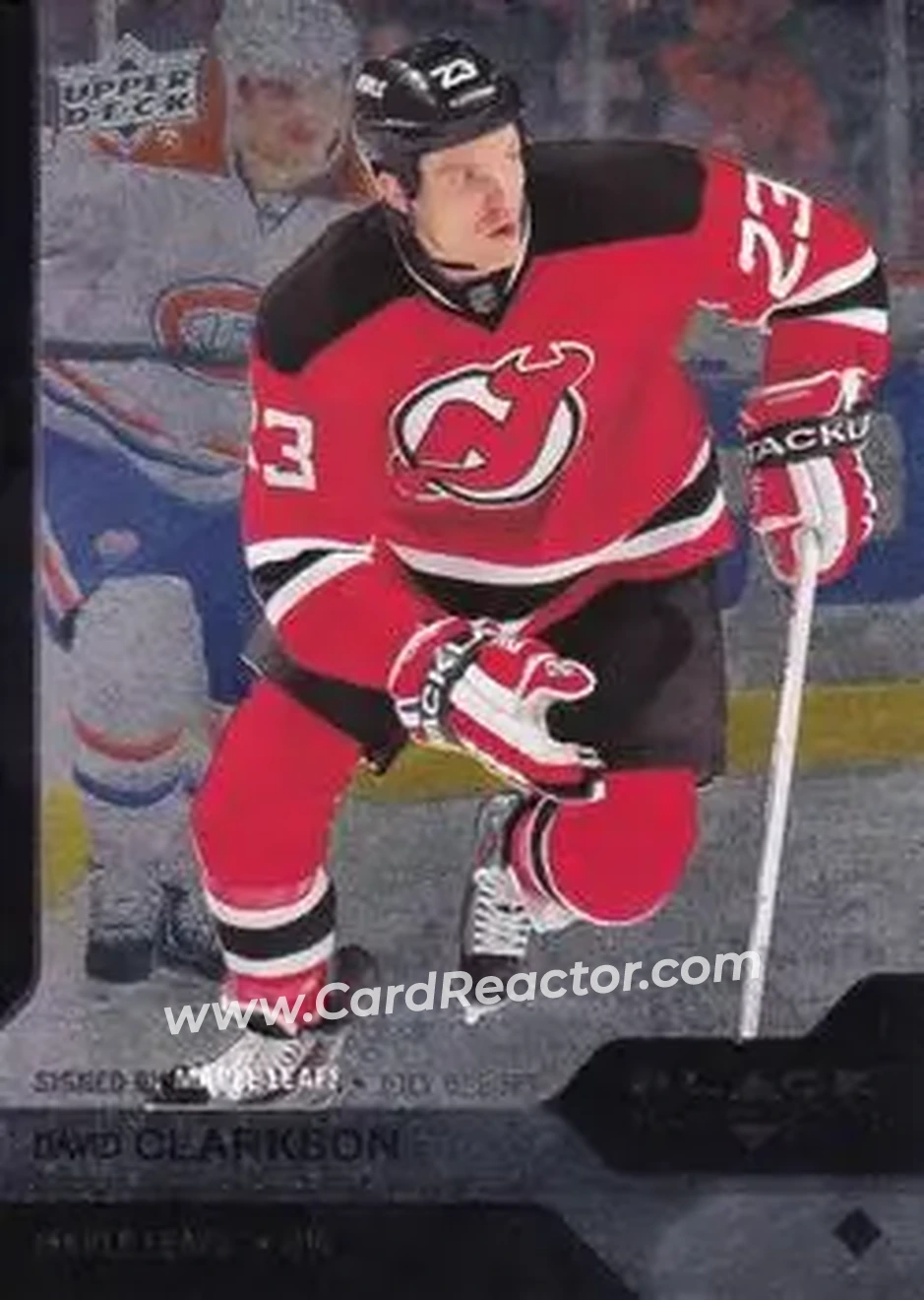 2013-14 Upper Deck Black Diamond #29 - David Clarkson - Toronto Maple Leafs - Front