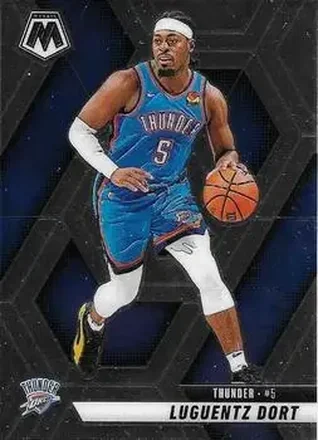 2024-25 Panini Mosaic #25 - Luguentz Dort - Oklahoma City Thunder