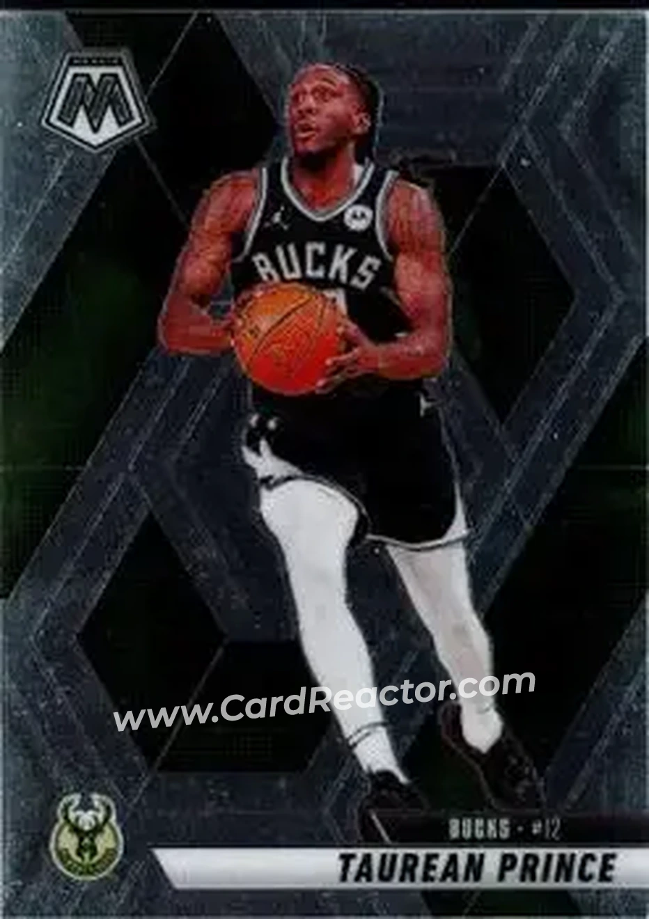 2024-25 Panini Mosaic #27 - Taurean Prince - Milwaukee Bucks - Front 2024-25 Panini Mosaic #27 - Taurean Prince - Milwaukee Bucks - Front