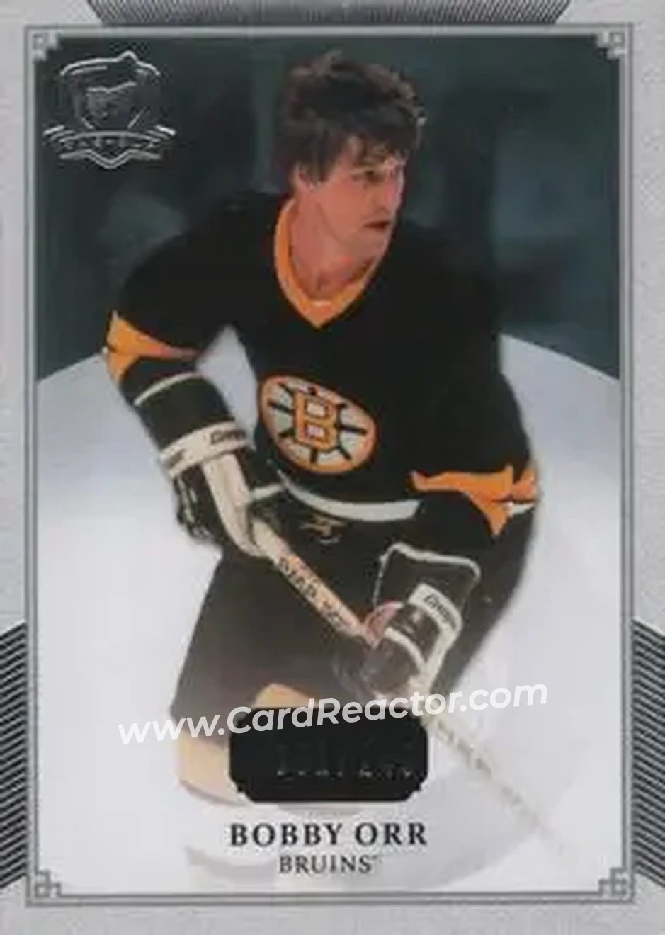 2013-14 Upper Deck The Cup #5 - Bobby Orr - Boston Bruins - Front 2013-14 Upper Deck The Cup #5 - Bobby Orr - Boston Bruins - Front