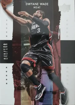 2009-10 Upper Deck Exquisite Collection #4 - Dwyane Wade - Miami Heat