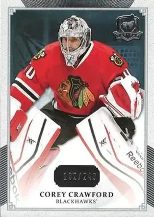2013-14 Upper Deck The Cup #14 - Corey Crawford - Chicago Blackhawks