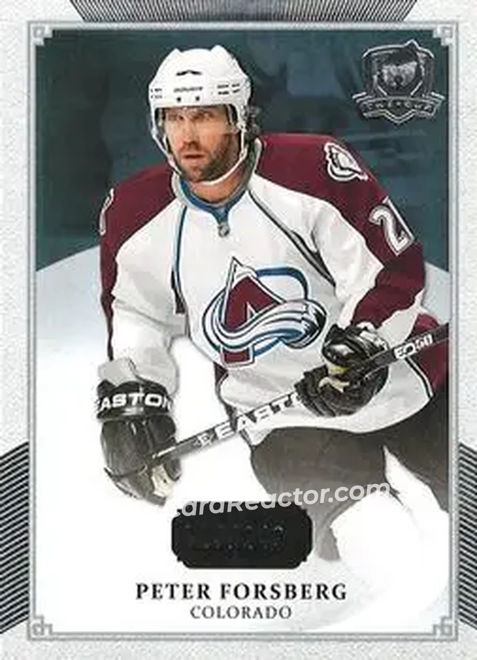 2013-14 Upper Deck The Cup #21 - Peter Forsberg - Colorado Avalanche - Front 2013-14 Upper Deck The Cup #21 - Peter Forsberg - Colorado Avalanche - Front