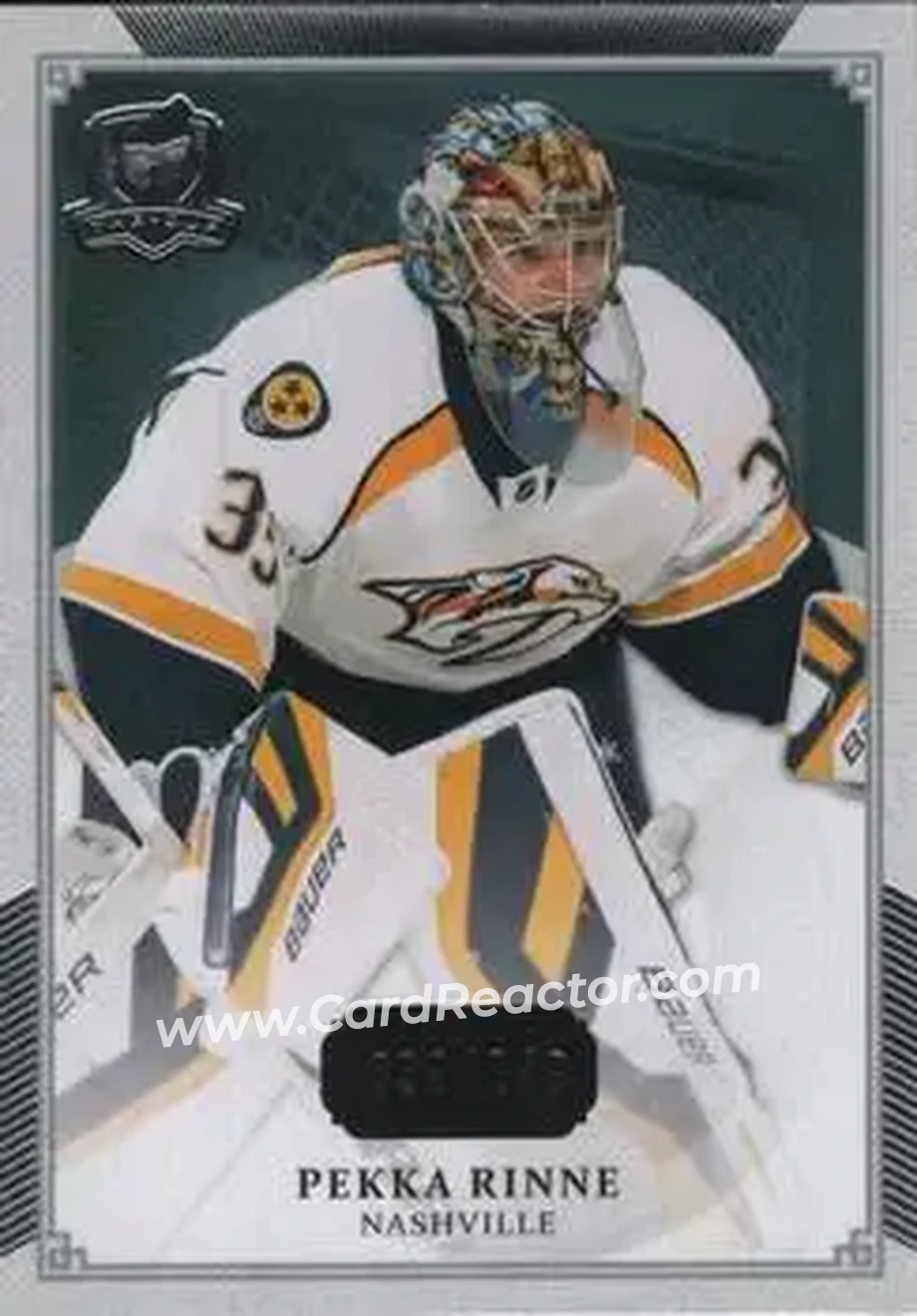 2013-14 Upper Deck The Cup #49 - Pekka Rinne - Nashville Predators - Front