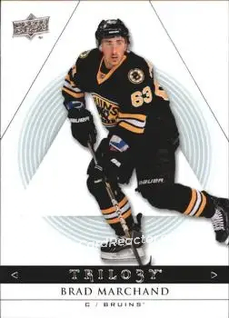 2013-14 Upper Deck Trilogy #7 - Brad Marchand - Boston Bruins - Front