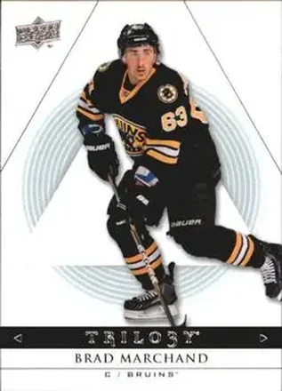 2013-14 Upper Deck Trilogy #7 - Brad Marchand - Boston Bruins