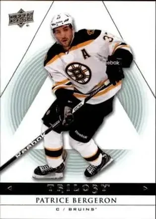 2013-14 Upper Deck Trilogy #9 - Patrice Bergeron - Boston Bruins