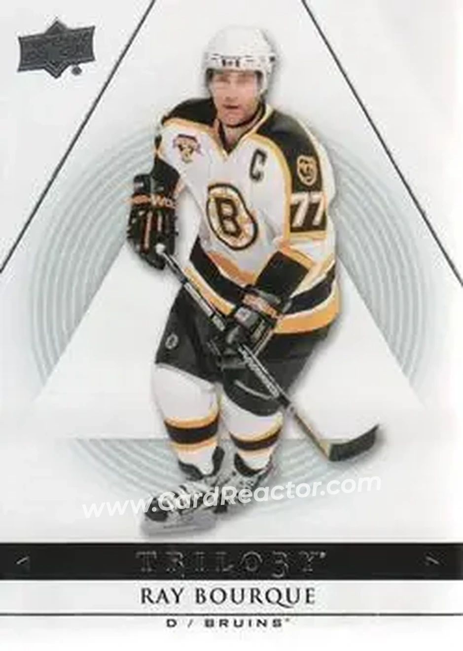 2013-14 Upper Deck Trilogy #10 - Ray Bourque - Boston Bruins - Front