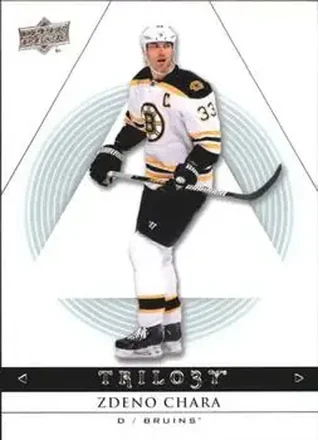 2013-14 Upper Deck Trilogy #13 - Zdeno Chara - Boston Bruins
