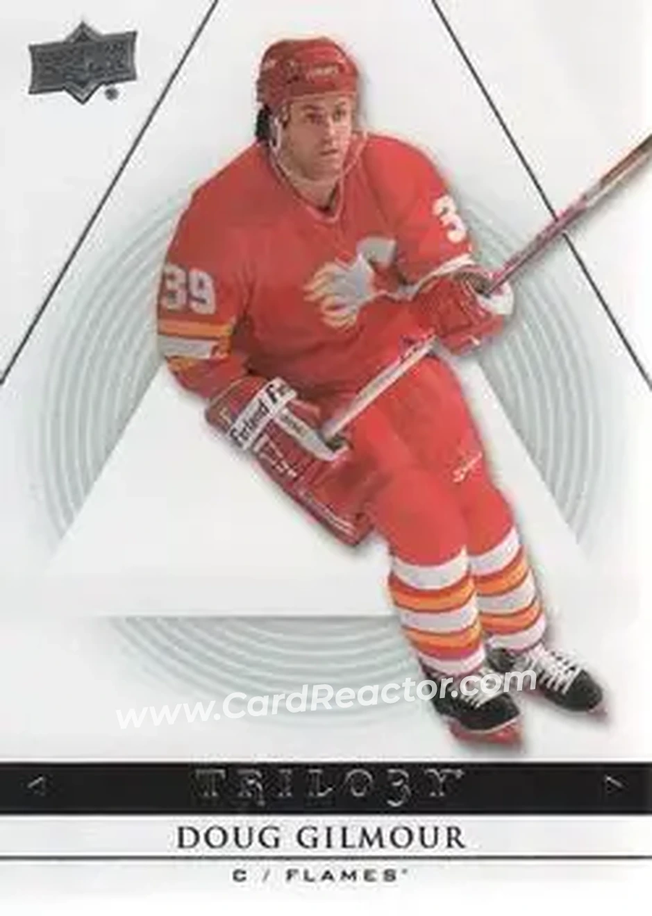 2013-14 Upper Deck Trilogy #16 - Doug Gilmour - Calgary Flames - Front