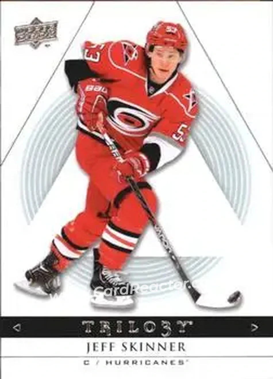 2013-14 Upper Deck Trilogy #18 - Jeff Skinner - Carolina Hurricanes - Front