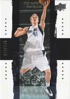 2009-10 Upper Deck Exquisite Collection #15 - Dirk Nowitzki - Dallas Mavericks
