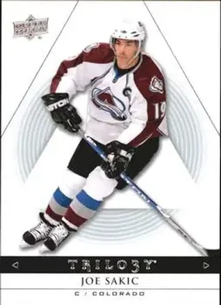 2013-14 Upper Deck Trilogy #27 - Joe Sakic - Colorado Avalanche