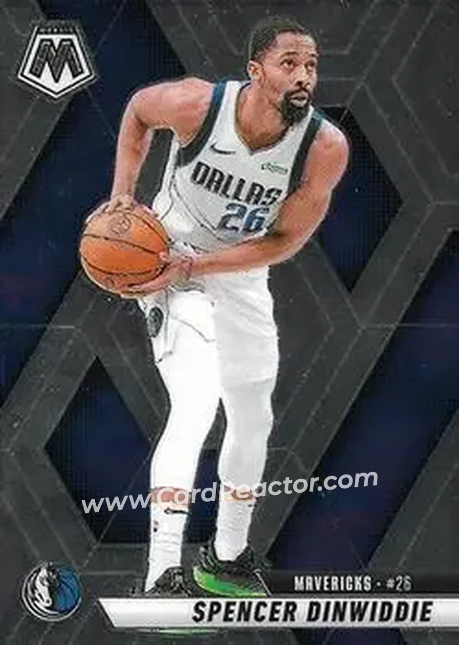 2024-25 Panini Mosaic #34 - Spencer Dinwiddie - Dallas Mavericks - Front