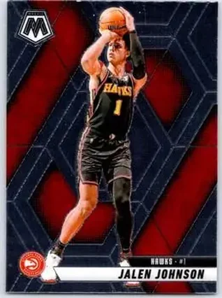 2024-25 Panini Mosaic #35 - Jalen Johnson - Atlanta Hawks