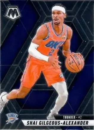 2024-25 Panini Mosaic #38 - Shai Gilgeous-Alexander - Oklahoma City Thunder