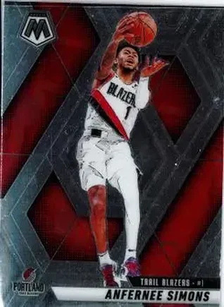 2024-25 Panini Mosaic #39 - Anfernee Simons - Portland Trail Blazers