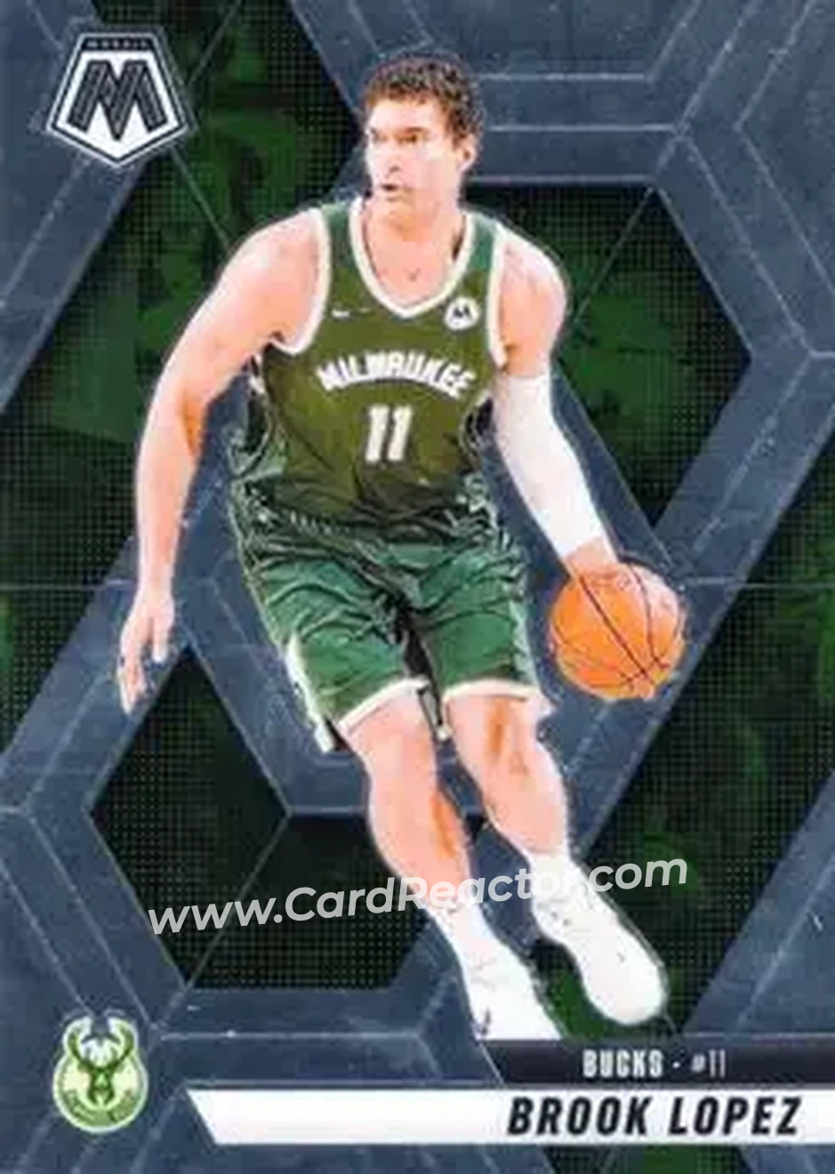 2024-25 Panini Mosaic #45 - Brook Lopez - Milwaukee Bucks - Front