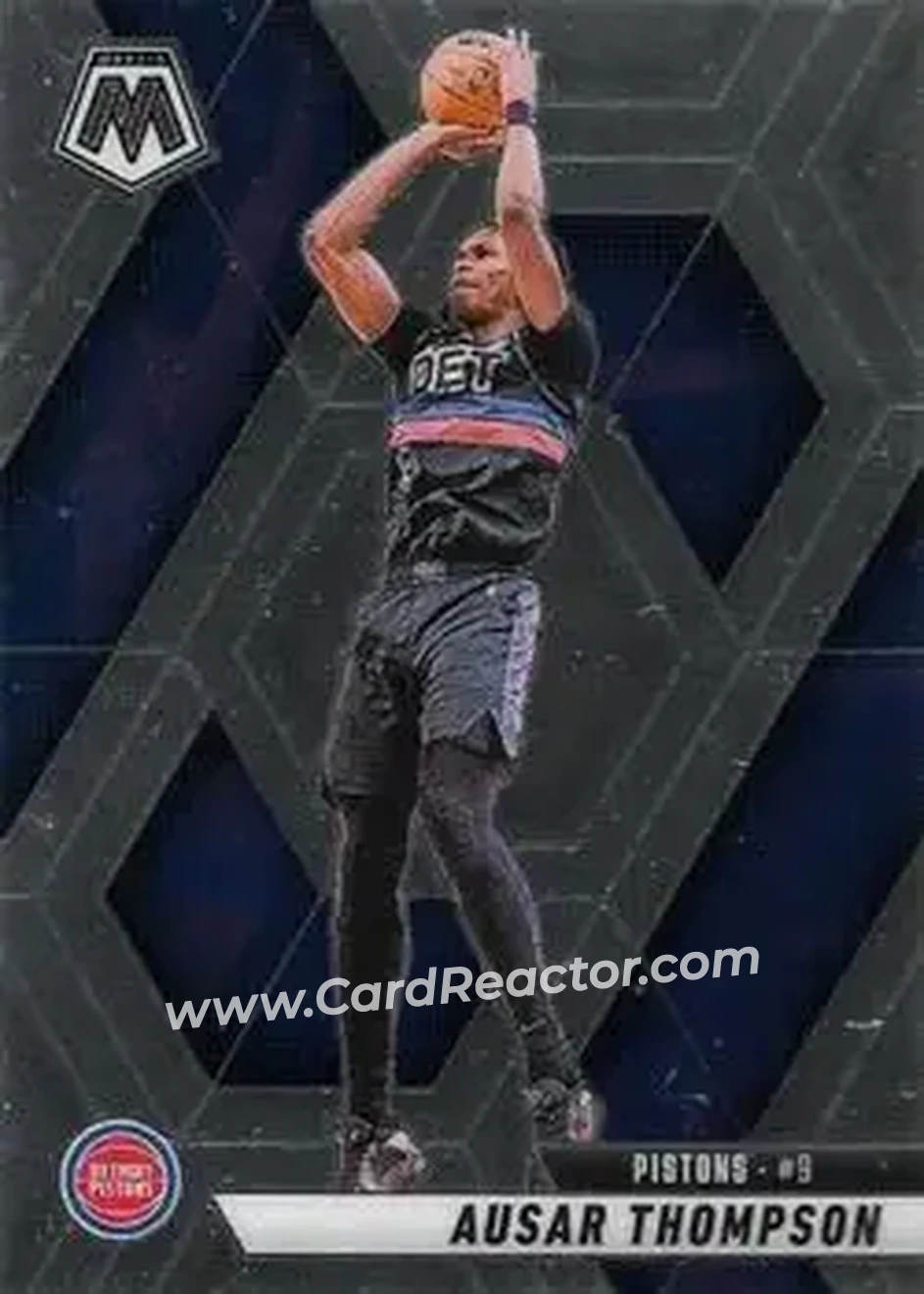2024-25 Panini Mosaic #46 - Ausar Thompson - Detroit Pistons - Front 2024-25 Panini Mosaic #46 - Ausar Thompson - Detroit Pistons - Front