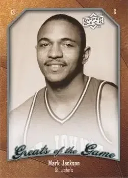 2009-10 Upper Deck Greats of the Game #1 Mark Jackson