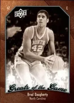 2009-10 Upper Deck Greats of the Game #3 Brad Daugherty