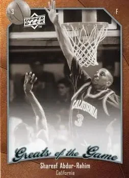 Front of Shareef Abdur-Rahim