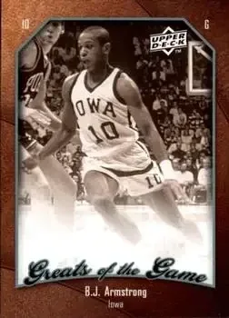 2009-10 Upper Deck Greats of the Game #8 B.J. Armstrong