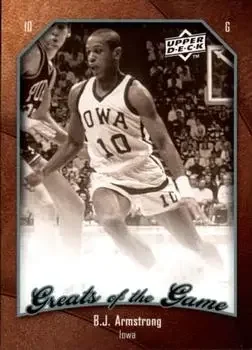 2009-10 Upper Deck Greats of the Game #8 B.J. Armstrong