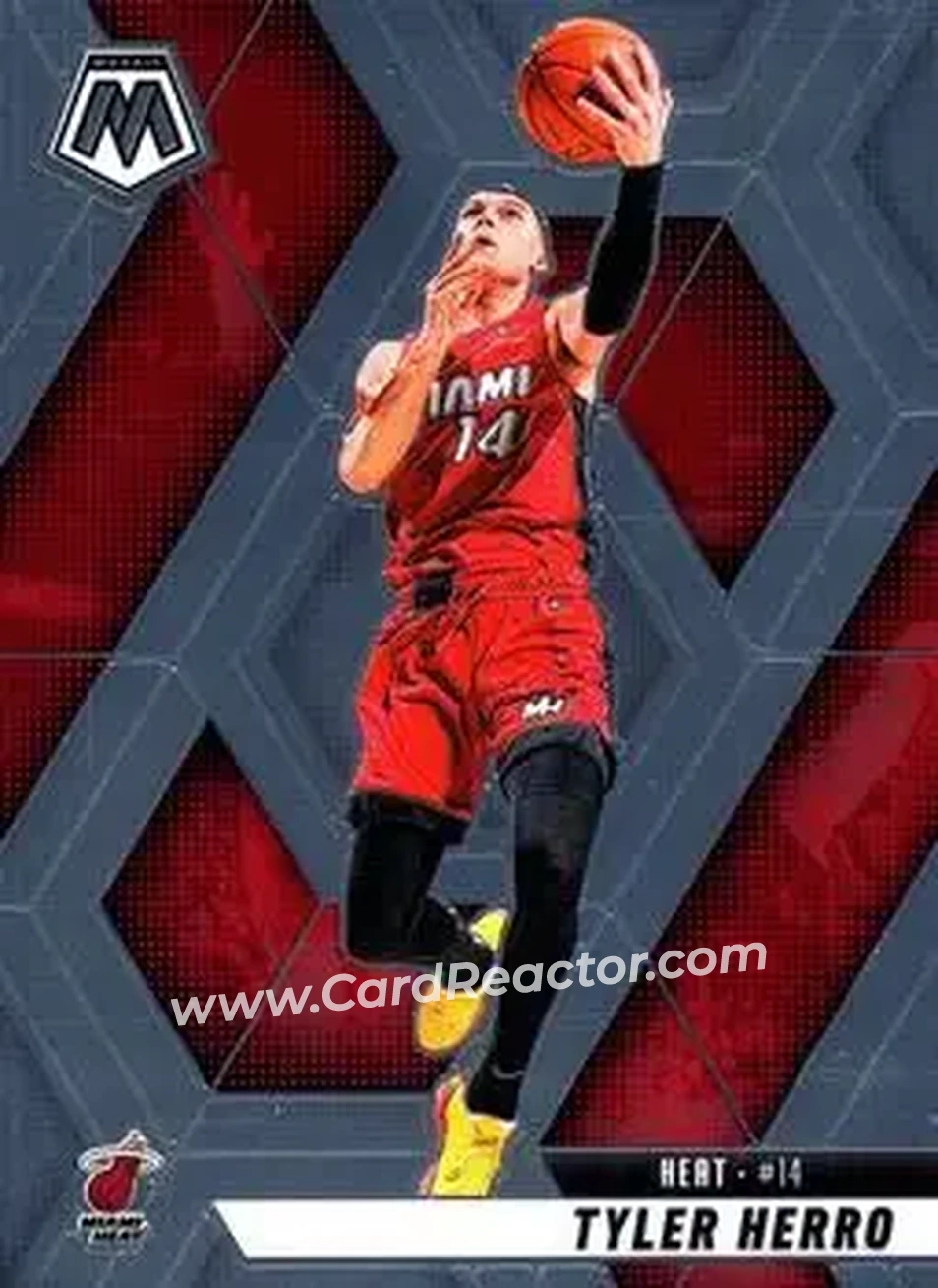 2024-25 Panini Mosaic #47 - Tyler Herro - Miami Heat - Front