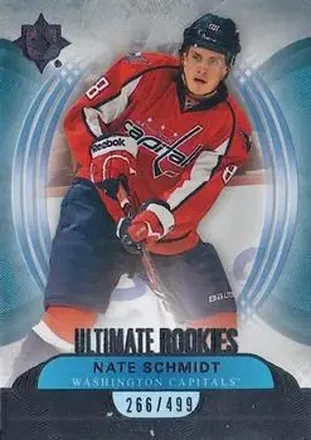 2013-14 Upper Deck Ultimate Collection #105 - Nate Schmidt - Washington Capitals