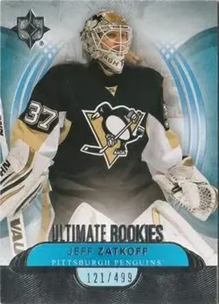 2013-14 Upper Deck Ultimate Collection #109 - Jeff Zatkoff - Pittsburgh Penguins