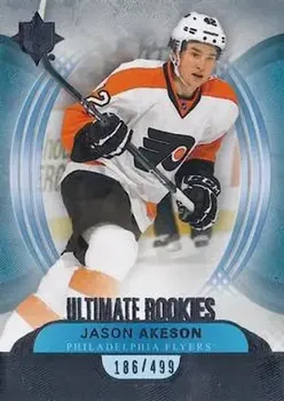 2013-14 Upper Deck Ultimate Collection #115 - Jason Akeson - Philadelphia Flyers