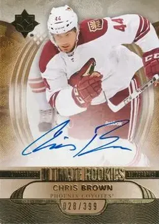 2013-14 Upper Deck Ultimate Collection #123 - Chris Brown - Phoenix Coyotes