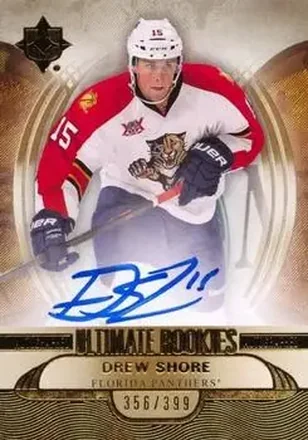 2013-14 Upper Deck Ultimate Collection #128 - Drew Shore - Florida Panthers