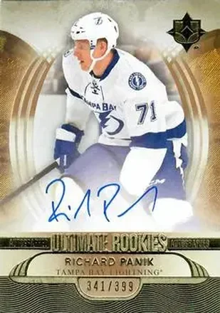2013-14 Upper Deck Ultimate Collection #129 - Richard Panik - Tampa Bay Lightning