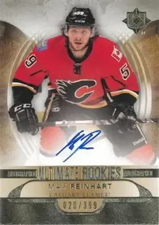 2013-14 Upper Deck Ultimate Collection #130 - Max Reinhart - Calgary Flames