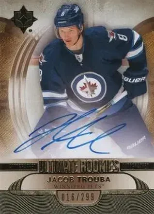 2013-14 Upper Deck Ultimate Collection #136 - Jacob Trouba - Winnipeg Jets
