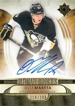 2013-14 Upper Deck Ultimate Collection #139 - Olli Maatta - Pittsburgh Penguins