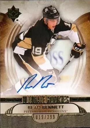 2013-14 Upper Deck Ultimate Collection #147 - Beau Bennett - Pittsburgh Penguins