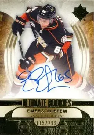2013-14 Upper Deck Ultimate Collection #148 - Emerson Etem - Anaheim Ducks