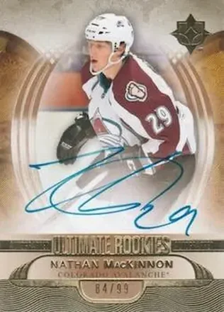 2013-14 Upper Deck Ultimate Collection #171 - Nathan MacKinnon - Colorado Avalanche