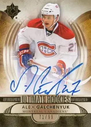 2013-14 Upper Deck Ultimate Collection #177 - Alex Galchenyuk - Montreal Canadiens