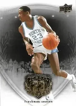 Front of Michael Jordan