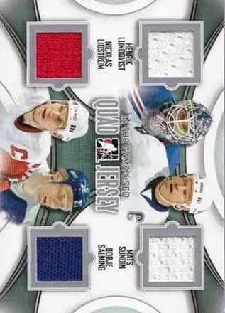 Game Used Quad Jerseys Silver