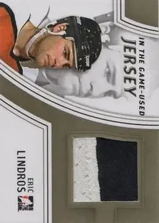 2013-14 In The Game Used - Jerseys Gold #GUJ-10 - Eric Lindros - Philadelphia Flyers