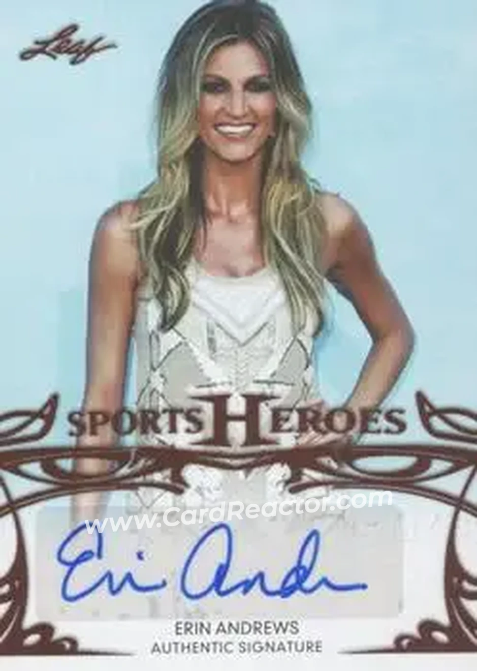 2013 Leaf Sports Heroes #BA-EA1 - Erin Andrews - Front